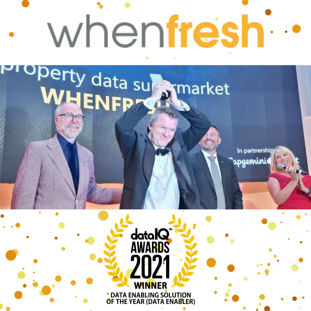 WhenFresh win DataIQ Awards 2021